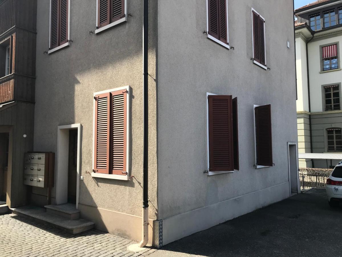 Simple Studio 36M2 In The Center Of Burgdorf Private Parking Small Bathroom المظهر الخارجي الصورة