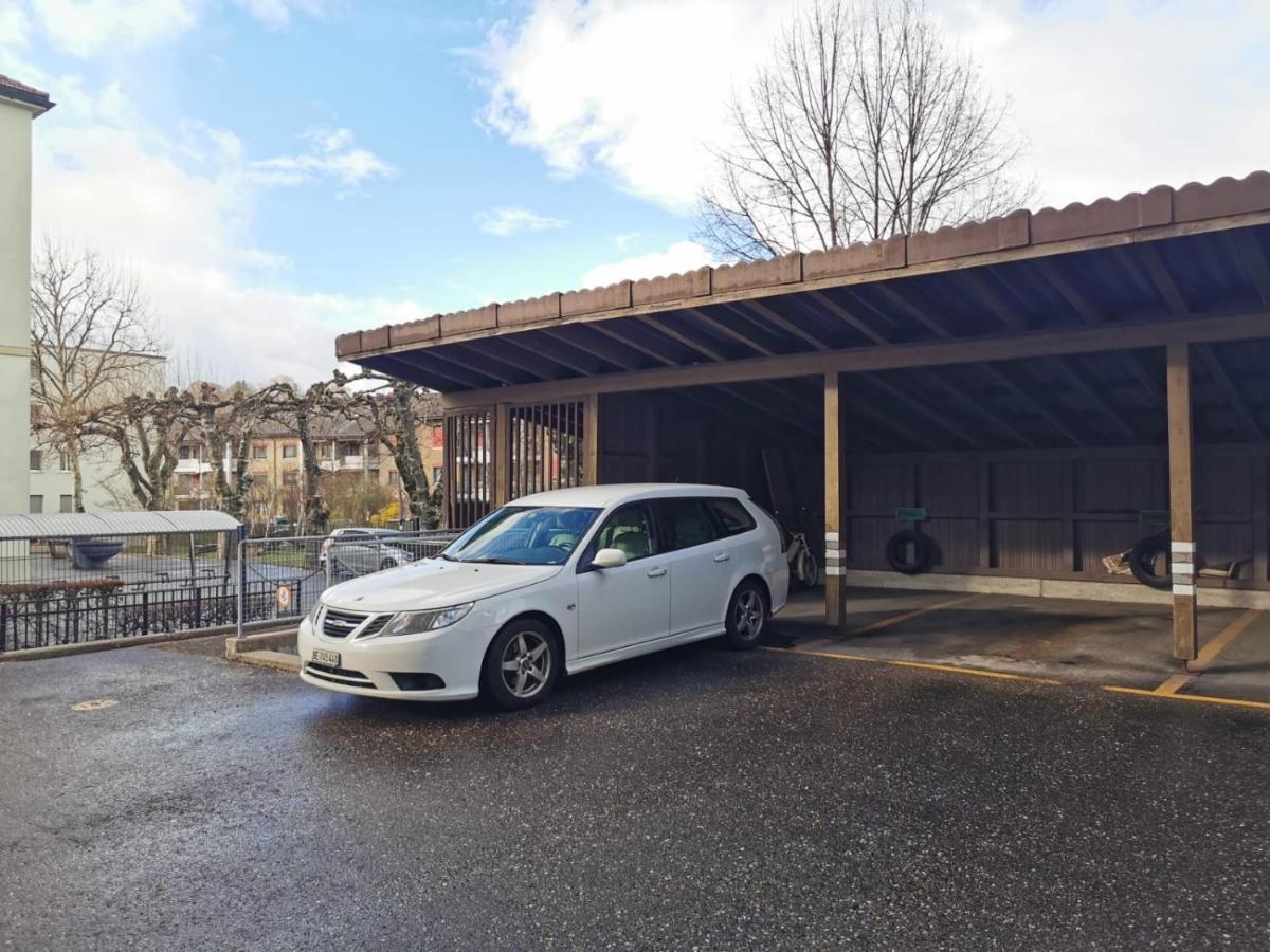Simple Studio 36M2 In The Center Of Burgdorf Private Parking Small Bathroom المظهر الخارجي الصورة